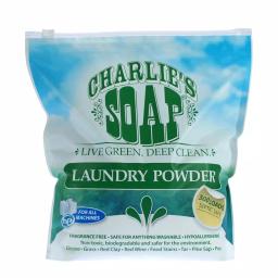 Charlie's Soap Fragrance Free Laundry Powder, Concentrated, 300 Loads, 8 lb thumbnail 1