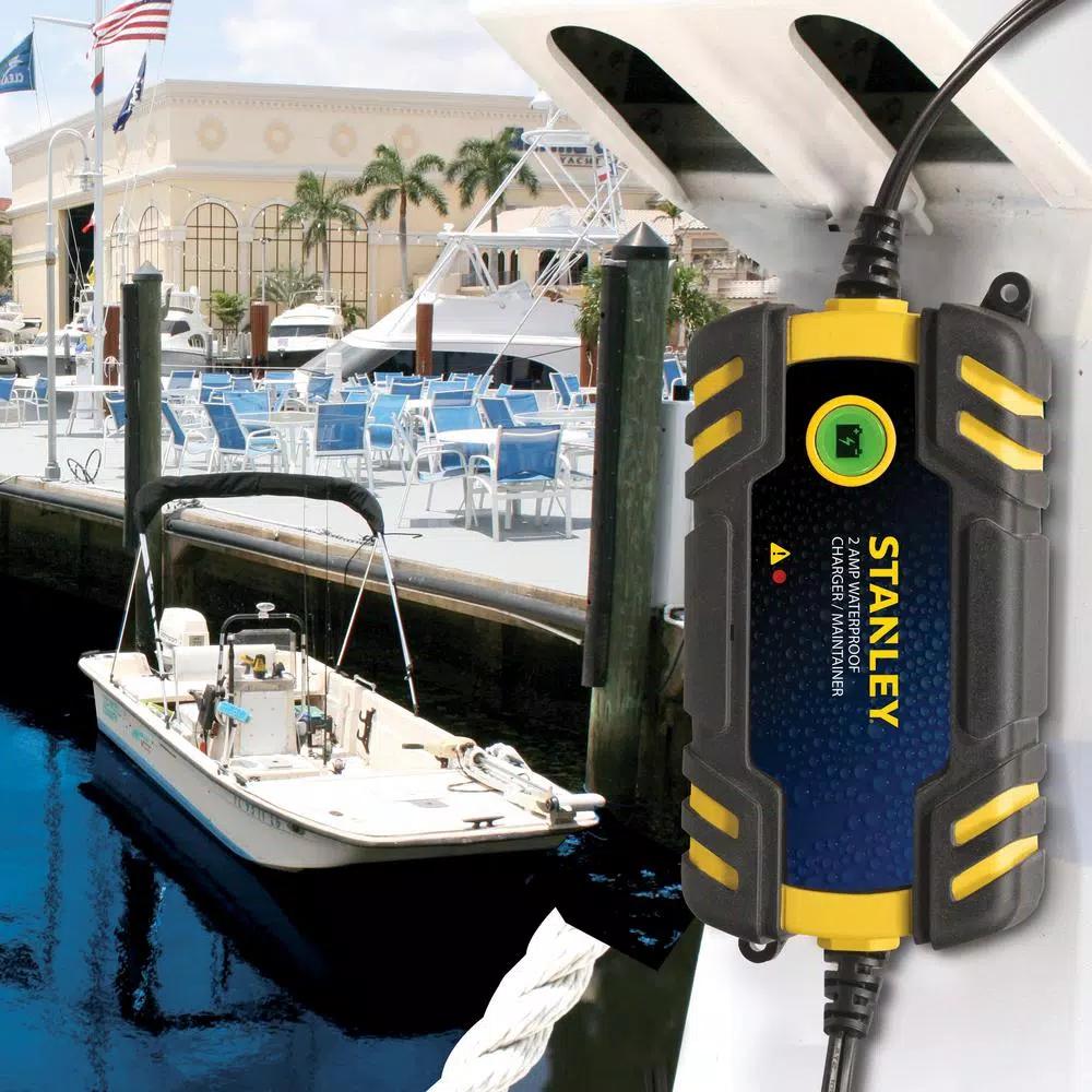 Stanley BC209W 12V 2 Amp Battery Charger and Maintainer