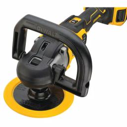 DEWALT 20V MAX XR Cordless Brushless 7 in. Variable Speed Rotary Polisher Kit with (2) 5.0 Ah Batteries & Charger thumbnail 7