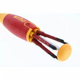 Wiha 7-Piece Insulated SlimLine Ultra Driver Screwdriver Set, 1000V VDE Certified thumbnail 3