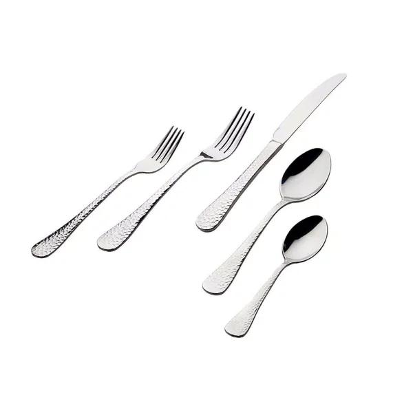 Godinger Silver Salem 77-Piece 18/0 Stainless Steel Flatware Set, Service for 12