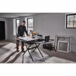 DEWALT 10 in. High Capacity Wet Tile Saw with Stand, 15 Amp Corded Specialty Saw thumbnail 3