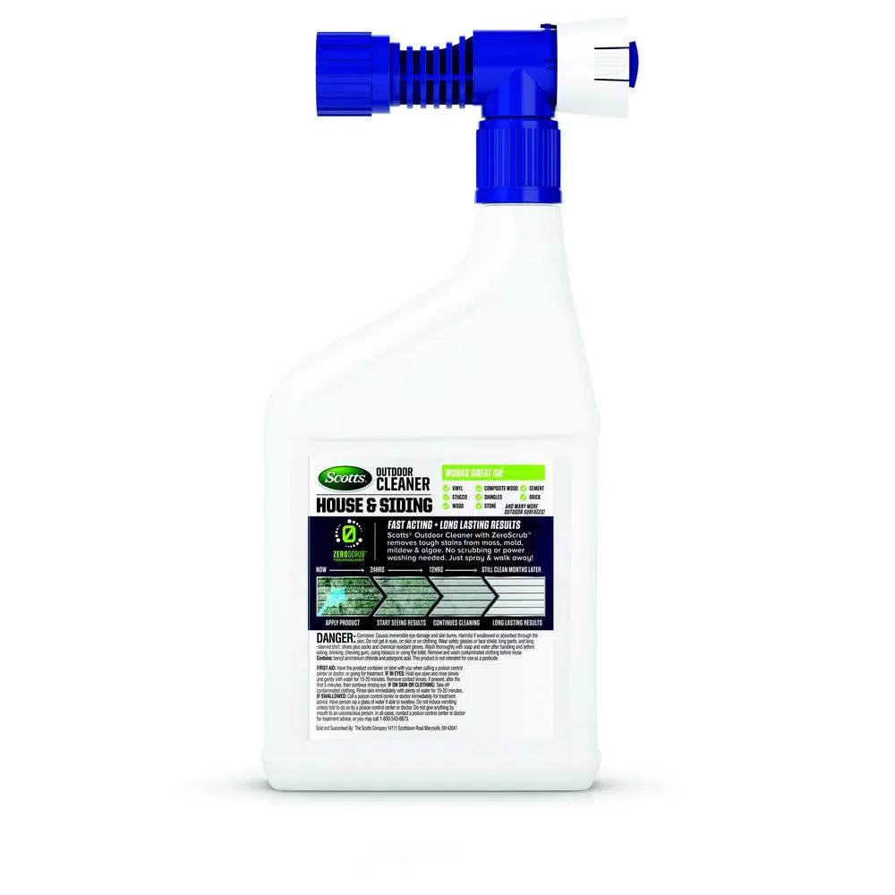 Scotts Outdoor Cleaner plus OxiClean House and Siding Ready-To-Spray, 32 oz.