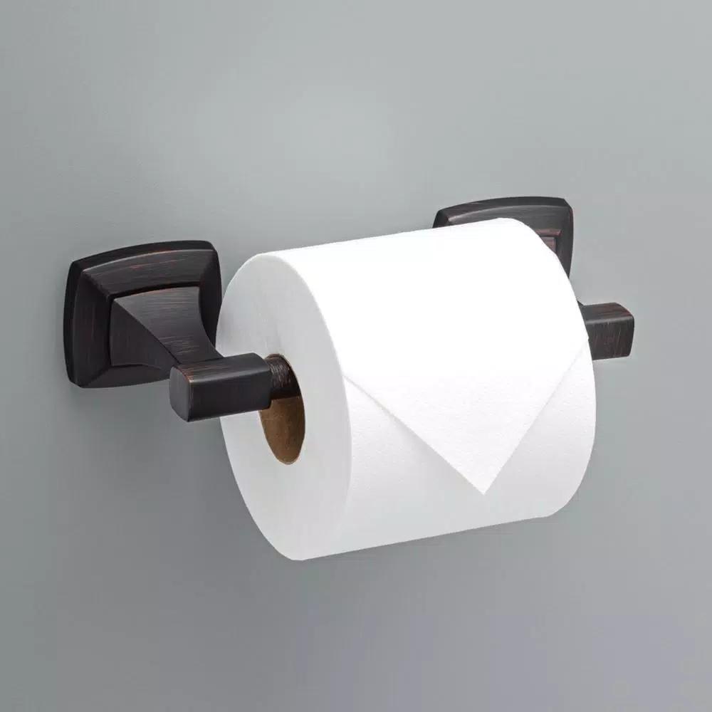 Delta Portwood Pivoting Toilet Paper Holder, Venetian Bronze