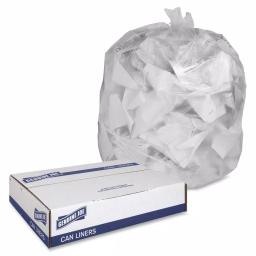 Genuine Joe 16 Gal. Economy High-Density Can Liners, Puncture-Resistant, 1000-Count thumbnail 2