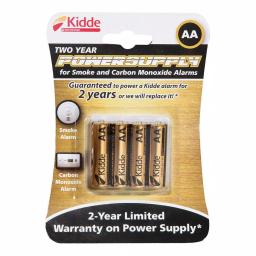 Kidde AA Replacement Smoke and Carbon Monoxide Detector Batteries, 40-Pack thumbnail 2