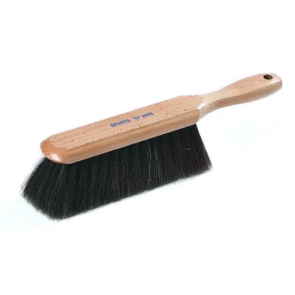 Carlisle 8 in. Horsehair and Polypropylene Blend Counter & Bench Brush, 13 in. Length (Case of 12)