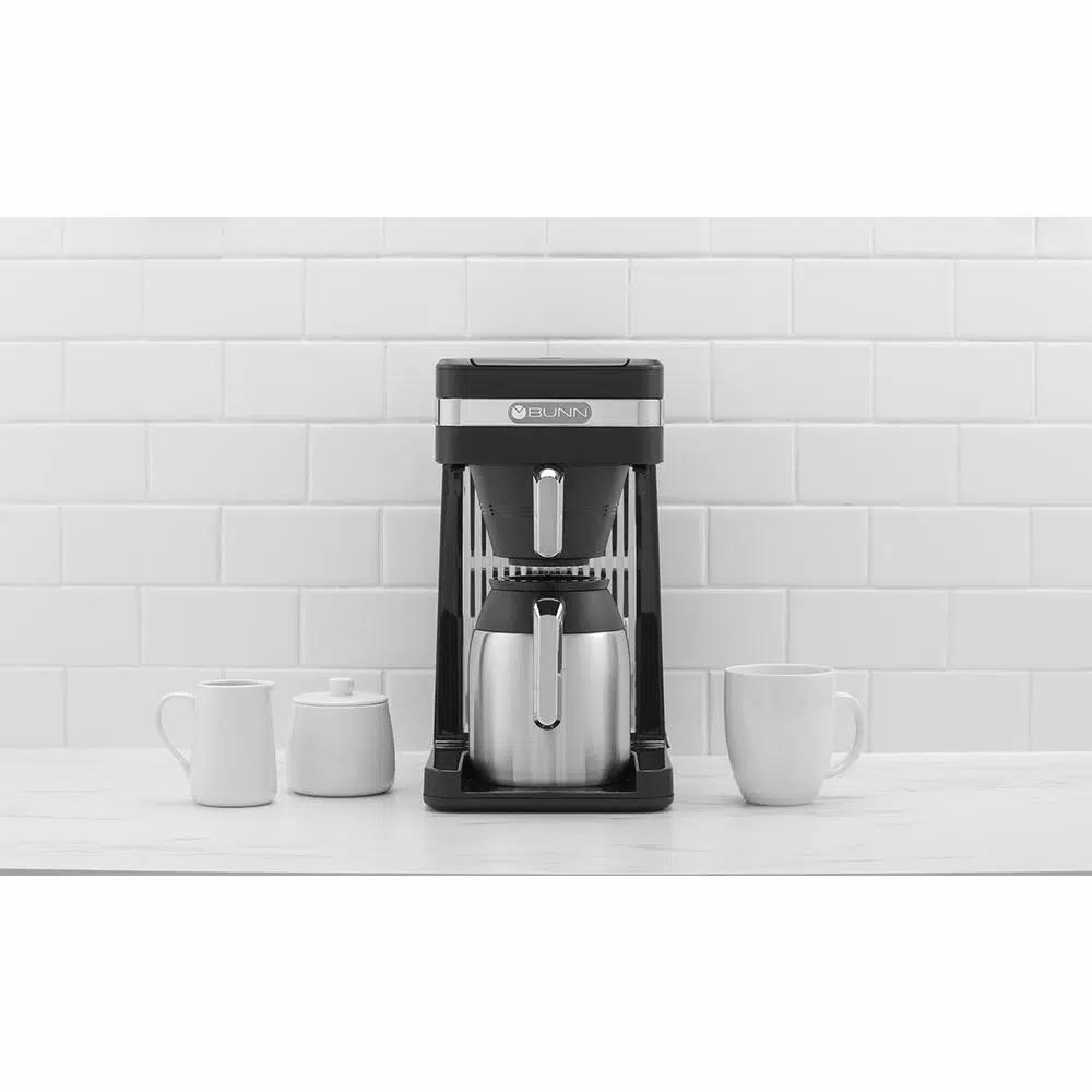 Bunn Speed Brew Platinum 10-Cup Coffee Maker - Fast Drip Coffee Machine with Thermal Carafe