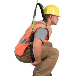 WERNER UpGear H513002 Easy-Wear Safety Harness - Green, One Size thumbnail 6