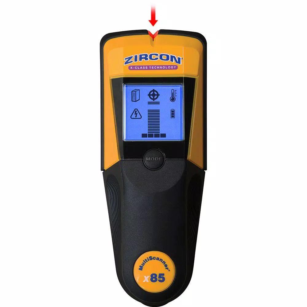 Zircon MultiScanner X85 OneStep Stud Finder, Metal, Wood, and AC Wire Detector