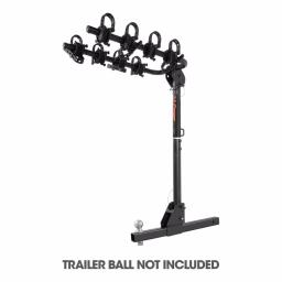 CURT Towable Extendable Hitch-Mounted Bike Rack, 2" Shank, 2,000 lbs. Capacity, 2 or 4 Bikes thumbnail 3