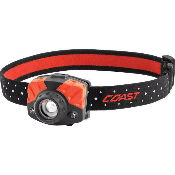 Coast FL65 400 Lumen Dual Color LED Headlamp with Red Light Mode