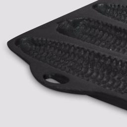 ExcelSteels 12.25 in. Cast Iron Corn Shaped Bread Baking Tray thumbnail 2
