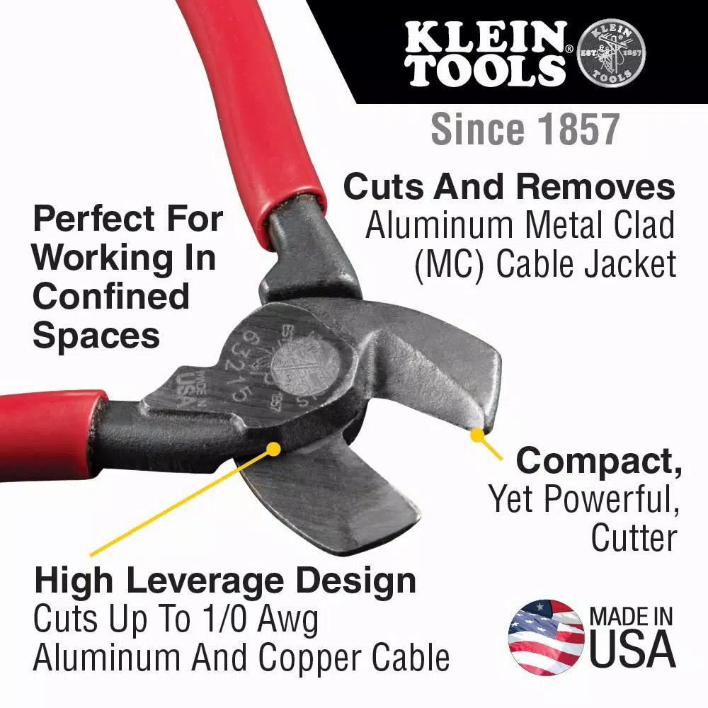 Klein Tools 2-Piece Compact Cable Cutter and Radial Stripper Tool Set