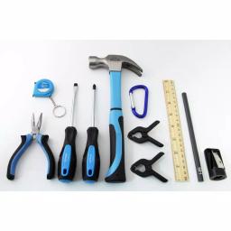 Apollo Tools My First Tool Kit, 14-Piece Real Hand Tool Set for Kids thumbnail 2