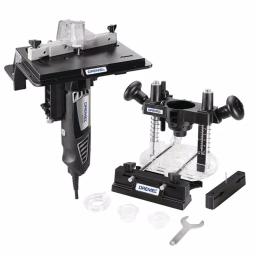 Dremel Plunge Router Attachment and Shaper/Router Table Set for Woodworking thumbnail 1