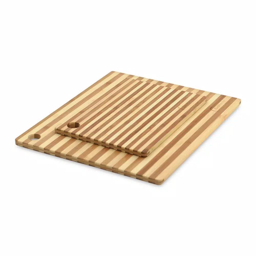 BergHOFF Aaron Probyn 4-Piece Stainless Steel Cheese Set with Wood Handles