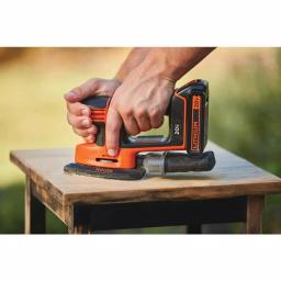 BLACK+DECKER 20V MAX Lithium-Ion Cordless Mouse Sander with 1.5 Ah Battery and Charger thumbnail 11