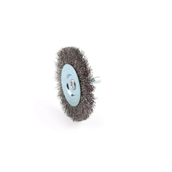 Lincoln Electric 3 in. Circular Coarse Wire Brush with 1/4 in. Shank