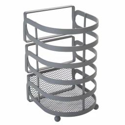 Kitchen Details Oversized Utensil Holder - Gray Steel Utensil Crock thumbnail 2