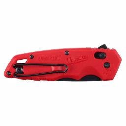Milwaukee FASTBACK Spring-Assisted Folding Knife, 2.95 in. Stainless Steel Tanto Blade thumbnail 9