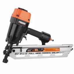 Freeman 4-Piece Pneumatic Framing and Finish Nailer Combo Kit with Canvas Bag and Fasteners thumbnail 2