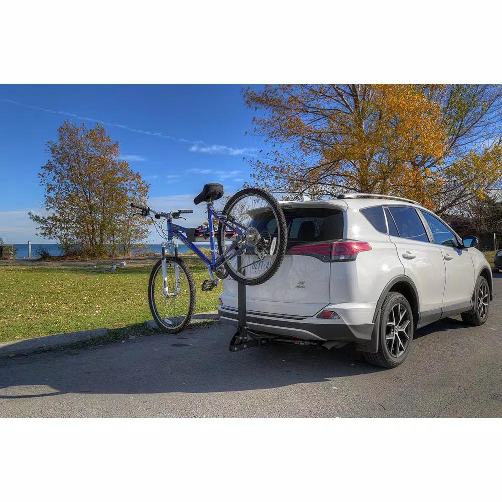 Detail K2 4-Bike Hitch Mounted Bike Rack, 300 lbs Capacity, 2 in. Receiver, Black