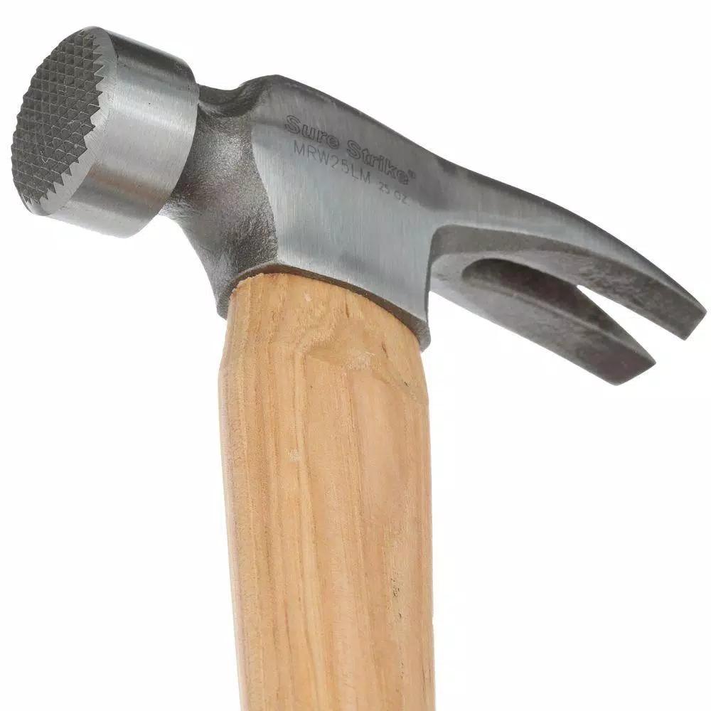 Estwing Sure Strike 25 oz. California Style Framing Hammer with 17 in. Hickory Handle