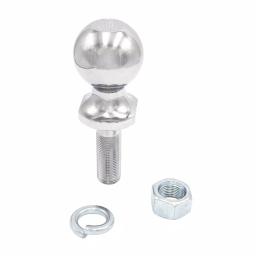 TowSmart 1-7/8 in. Chrome Hitch Ball with Wrench Flats thumbnail 2