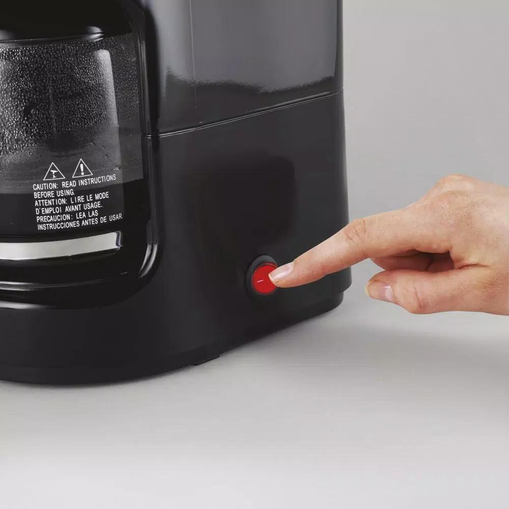 Proctor Silex 10-Cup Drip Coffee Maker, Black