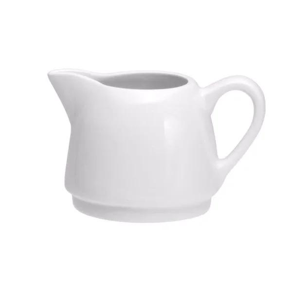 Oneida Tundra 6.5 oz. White Porcelain High Alumina Creamers, Set of 36
