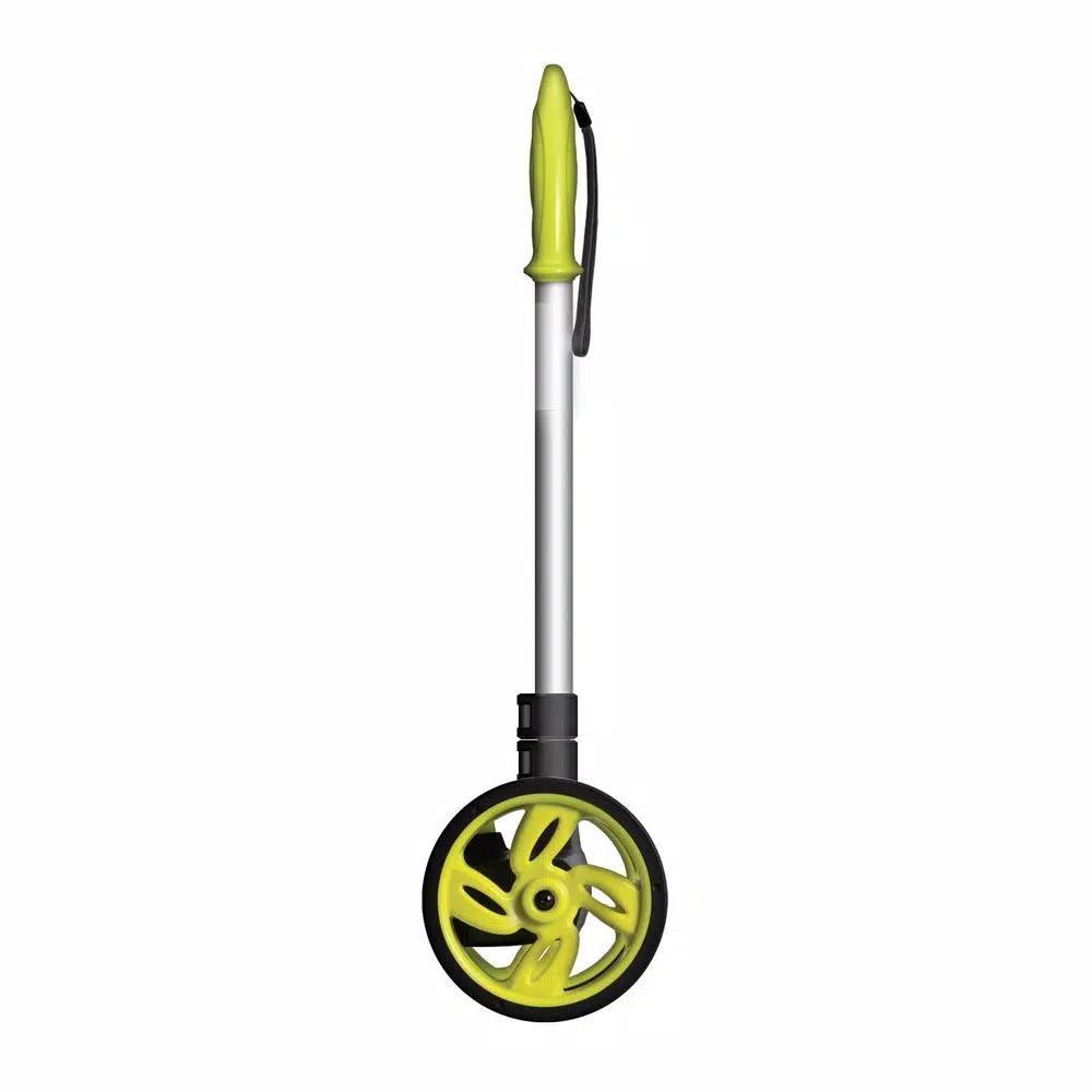 Calculated Industries Wheel Master 4D Dual Measuring Wheel, 4 in. Wheels, Telescoping Handle
