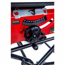 General International 10 in. 15 Amp Commercial Portable Table Saw with Extendable Stand thumbnail 5