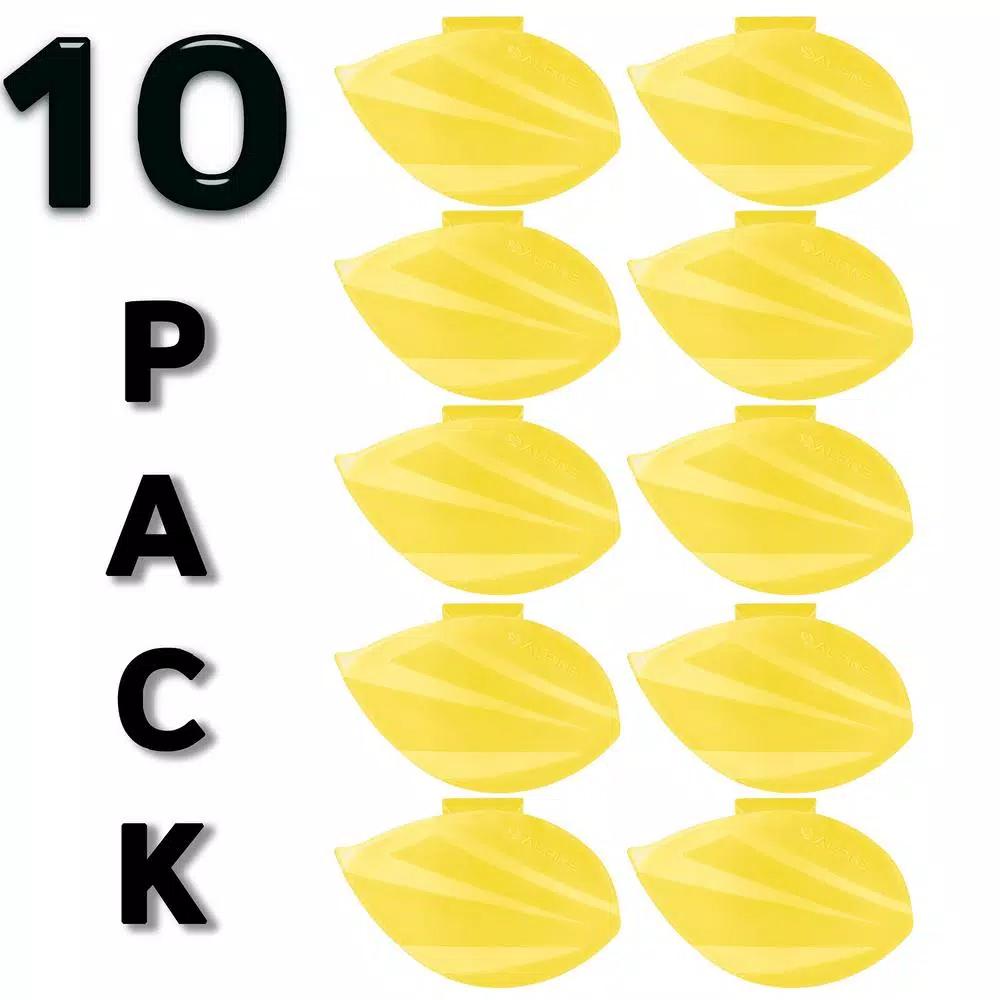 Alpine Industries Yellow Mango Toilet Bowl Air Freshener Clip, 10-Pack