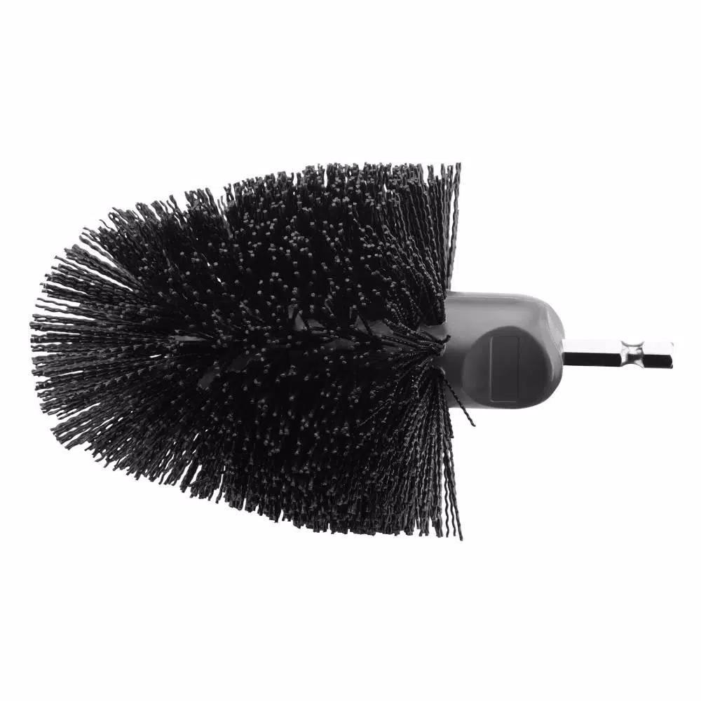 RYOBI Abrasive Bristle Brush Cleaning Kit with 6 in. Extension Bar, 2-Piece