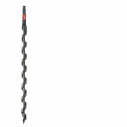 Milwaukee Shockwave 5/8 in. x 24 in. Lineman's Impact Auger Bit with 7/16 in. Hex Shank thumbnail 1
