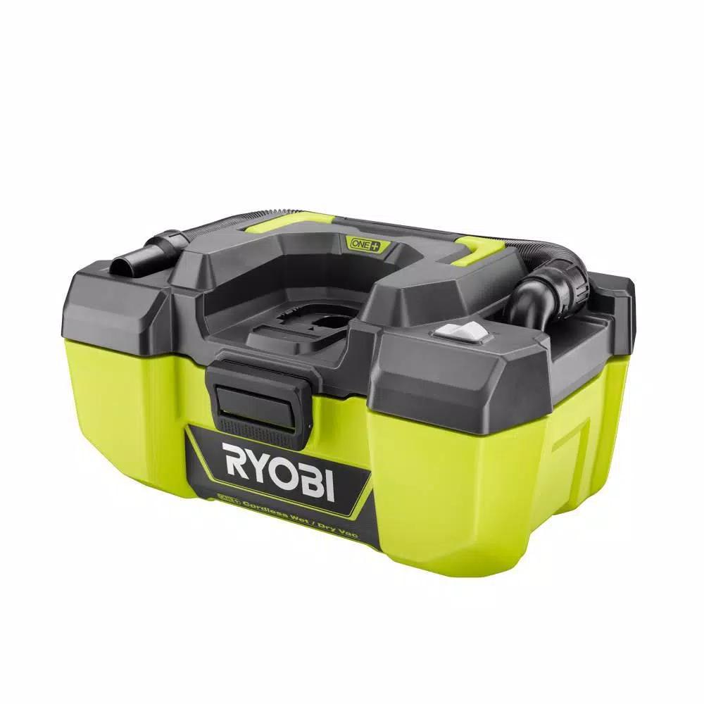 RYOBI 18V ONE+ 3 Gallon Project Wet/Dry Vacuum Kit with 2.0 Ah Battery and Charger