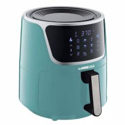 GoWISE USA 7 Qt. Digital Air Fryer with Dehydrator, 8-in-1 Functions and 3 Stackable Racks, Mint thumbnail 2
