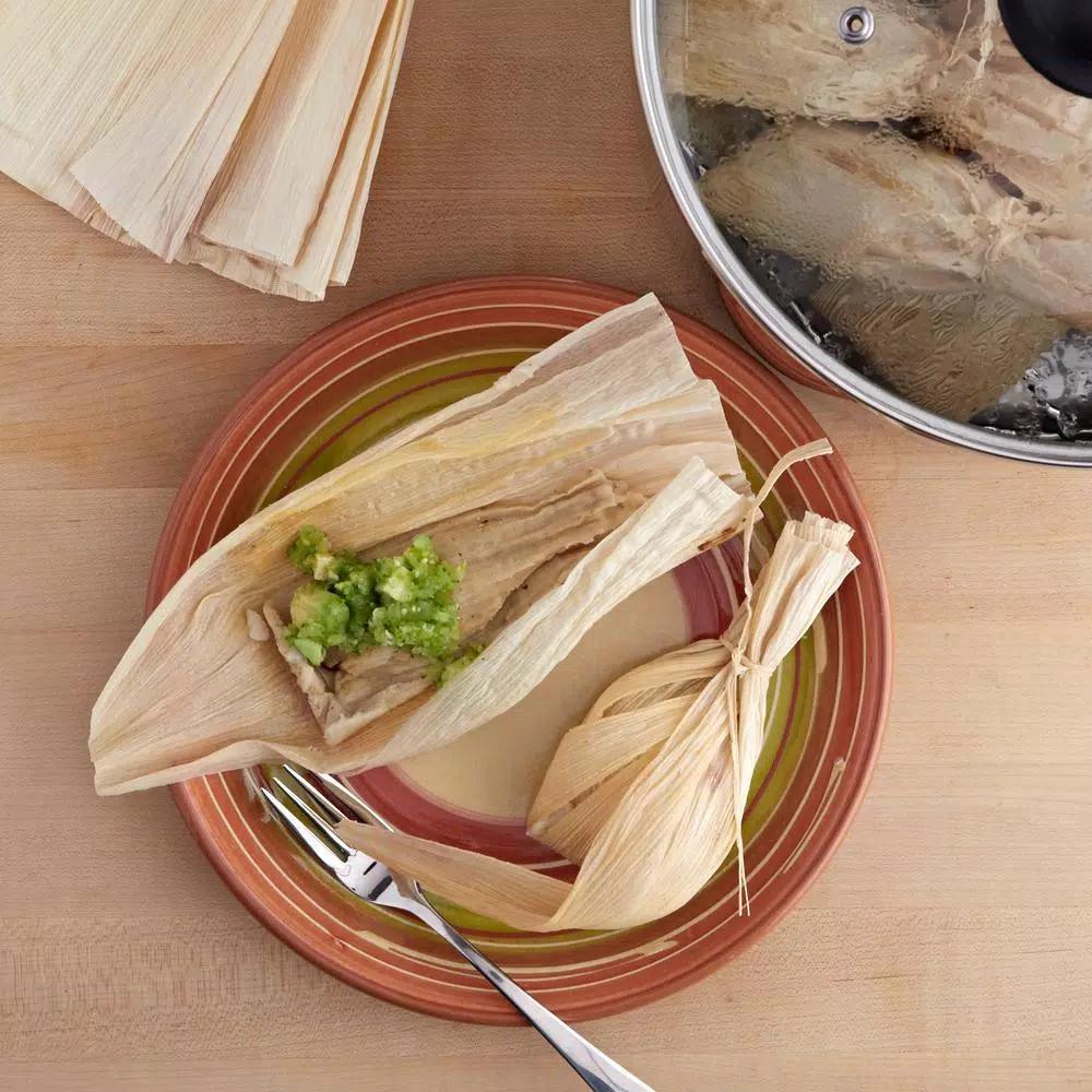 IMUSA 8 Qt. Aluminum Stovetop Steamer with Tempered Glass Lid