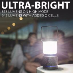 LUXPRO 940 Lumen Dual Power Rechargeable LED Lantern with Power Bank and 360-Degree Diffused Light thumbnail 6