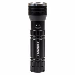 Dorcy 3-in-1 LED Flashlight with UV Blacklight and Red Laser Pointer, Black thumbnail 4