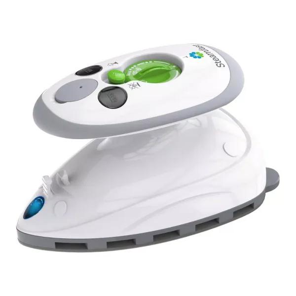 SteamFast SF-717 Mini Steam Iron with Dual Voltage and Travel Bag, Non-Stick Soleplate