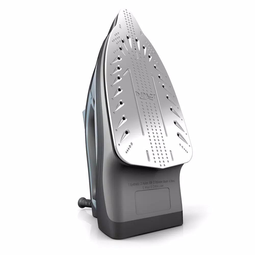 BLACK+DECKER IMPACT Advanced Steam Iron with Stainless Steel Soleplate, 1500W, Gray