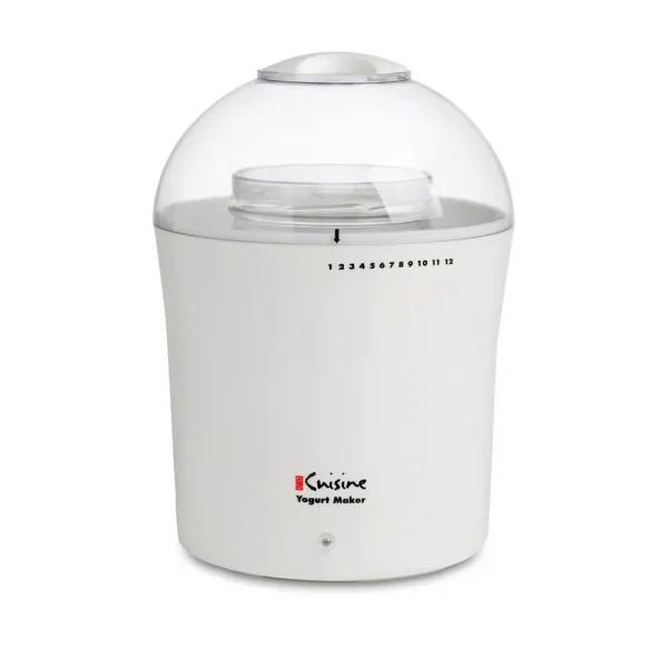 Euro Cuisine 2 Qt. Yogurt and Greek Yogurt Maker with Glass Jar and Cheese Making Kit