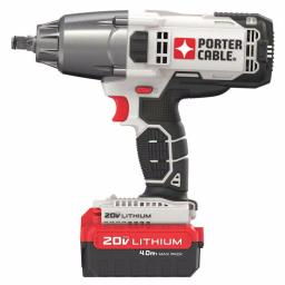 Porter-Cable 20V MAX Cordless 1/2 in. Hog Ring Impact Wrench with 4.0 Ah Lithium-Ion Battery thumbnail 4