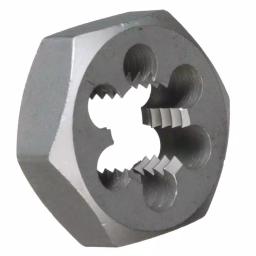 Drill America 6-Piece Carbon Steel NPT Hex Die Set with Wooden Case thumbnail 3