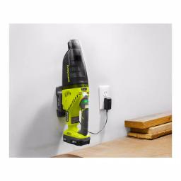 RYOBI 18V ONE+ EVERCHARGE Cordless Hand Vacuum Kit with 1.3 Ah Battery and Wall Charger thumbnail 6