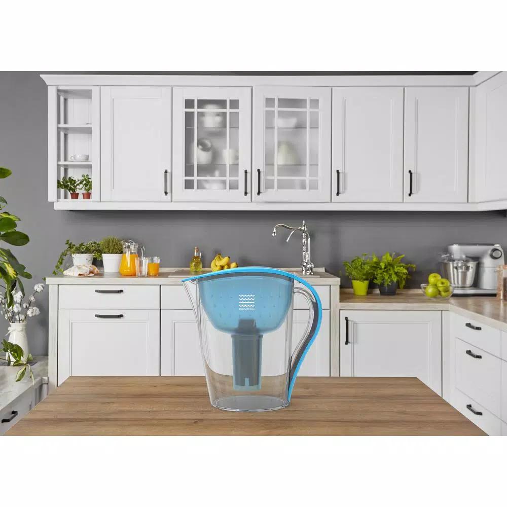 Drinkpod Ultra-Premium Alkaline Water Pitcher, 3.5L Capacity Water Ionizer (3-Pack)