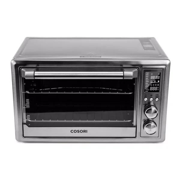 Cosori 30Qt Stainless Steel 12-in-1 Air Fryer Toaster Oven with Rotisserie and Extra Wire Rack