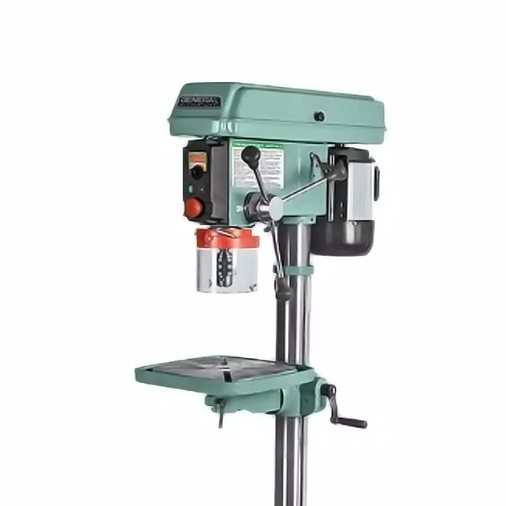 General International 17 in. 1HP Electronic Variable Speed Drill Press with Laser Pointer